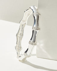 Tommy Bahama | Island Essence Bamboo Bangle Bracelet / Silver
