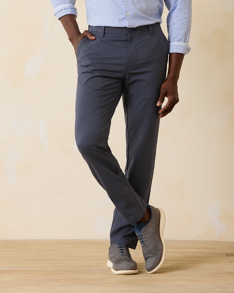 Tommy Bahama | Big & Tall On Par IslandZone® Flat-Front Pants / Belmont Blue