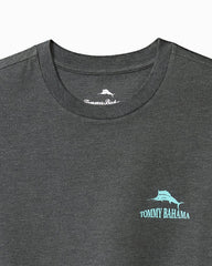 Tommy Bahama | Big & Tall Five Star Hotel Graphic T-Shirt / Coal Heather