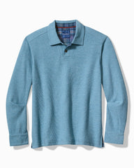 Tommy Bahama | Big & Tall Las Arias Sweatshirt Polo / Corfu Blue Heather