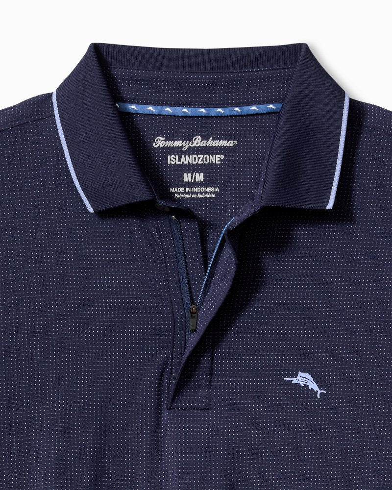Tommy Bahama | Big & Tall Palm Desert Fairway IslandZone® Long-Sleeve Polo / Aleutian Night