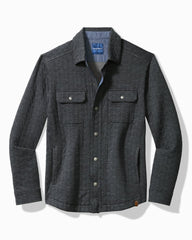 Tommy Bahama | Big & Tall Cobble Hill CPO Shirt Jacket / Ash Grey