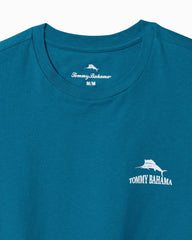 Tommy Bahama | Big & Tall Always Look at the Big Pitcher Graphic T-Shirt / Blue Allure