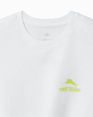 Tommy Bahama | Big & Tall Tennis Anyrum Graphic T-Shirt / White