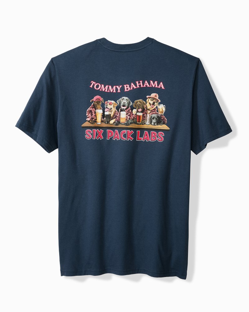 Tommy Bahama | Big & Tall Six Pack Labs Graphic T-Shirt / Navy