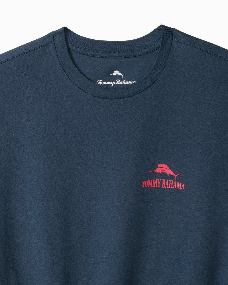 Tommy Bahama | Big & Tall Six Pack Labs Graphic T-Shirt / Navy