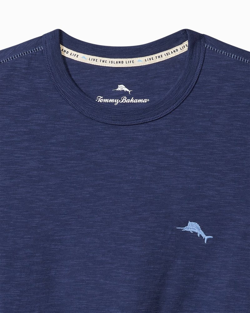 Tommy Bahama | Big & Tall Azul Palms Long-Sleeve Lux T-Shirt / Island Navy