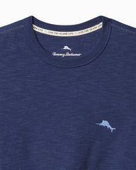 Tommy Bahama | Big & Tall Azul Palms Long-Sleeve Lux T-Shirt / Island Navy