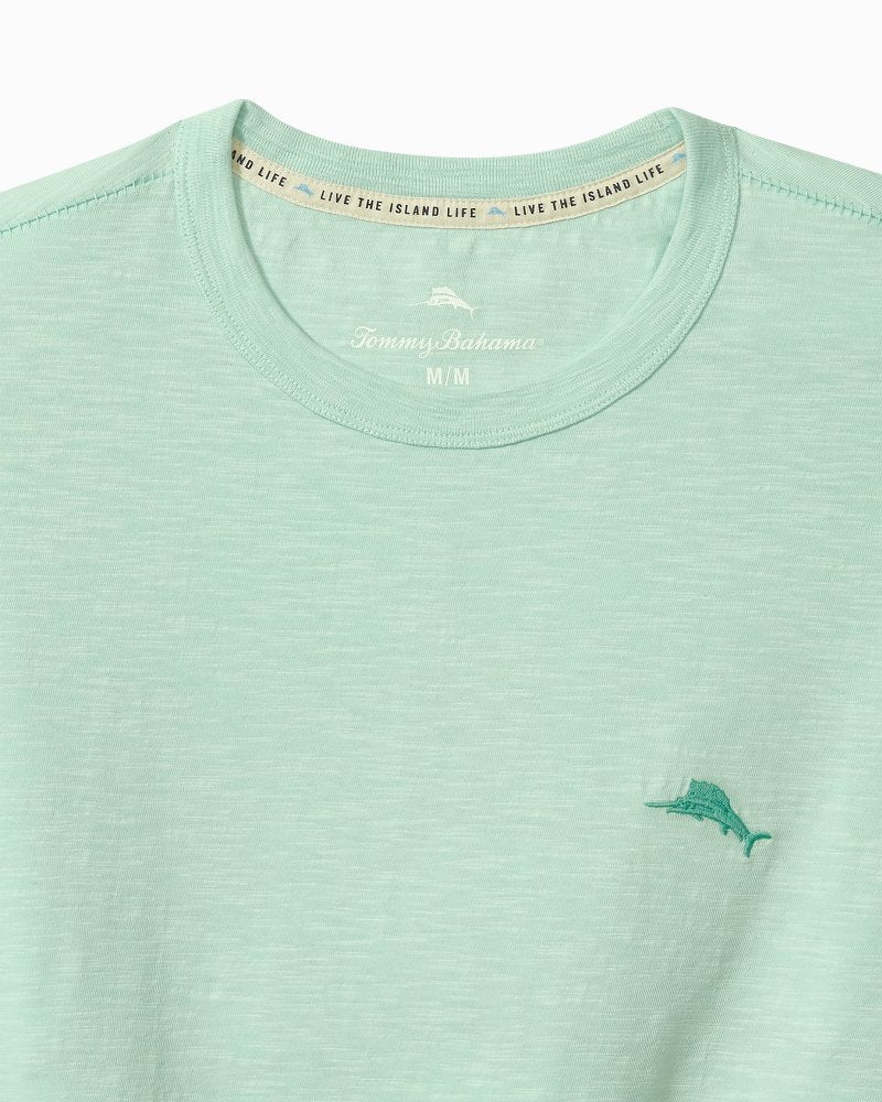 Tommy Bahama | Big & Tall Marlin Mirage Lux Long-Sleeve T-Shirt / Light Caribbean Tile