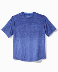 Tommy Bahama | Big & Tall Oasis Fade IslandZone® Crewneck T-Shirt / Deep Ultramarine