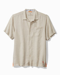 Tommy Bahama | Big & Tall Sea Glass Camp Shirt / Natural