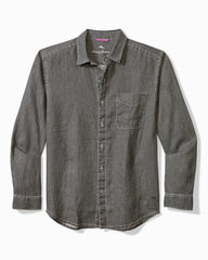 Tommy Bahama | Big & Tall Sea Glass Breezer Linen Shirt / Gunmetal