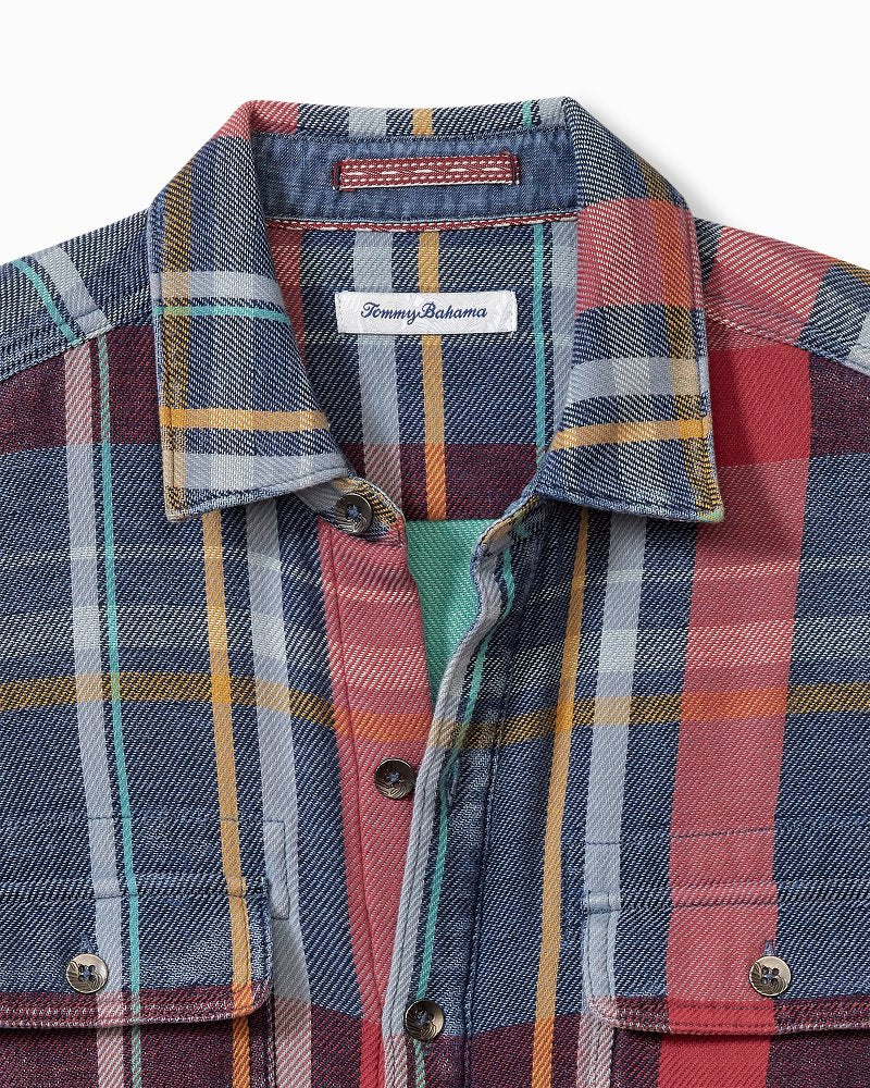 Tommy Bahama | Big & Tall Copper Canyon Shirt Jacket / Norse Blue