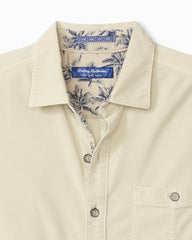 Tommy Bahama | Big & Tall Coastline Cord Stretch Sun Fade Shirt / Warm Mist