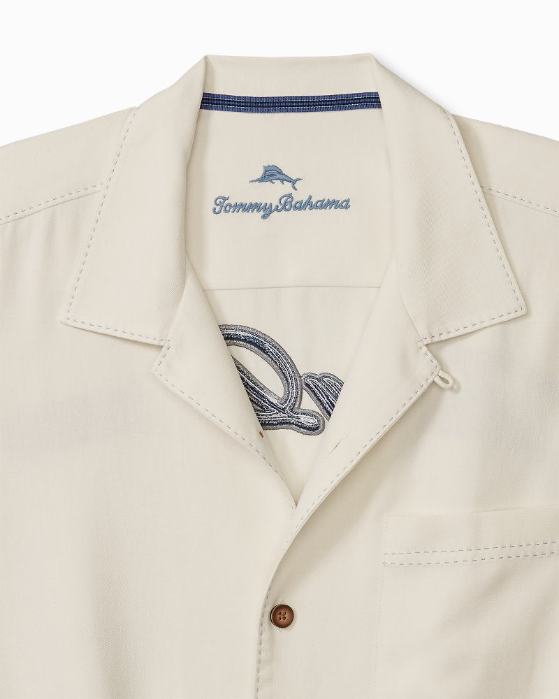 Tommy Bahama | Big & Tall Marlin Paradise Silk Camp Shirt / Continental