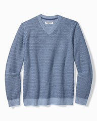 Tommy Bahama | Big & Tall Coolside Course IslandZone® Sweater / Buccaneer Blue