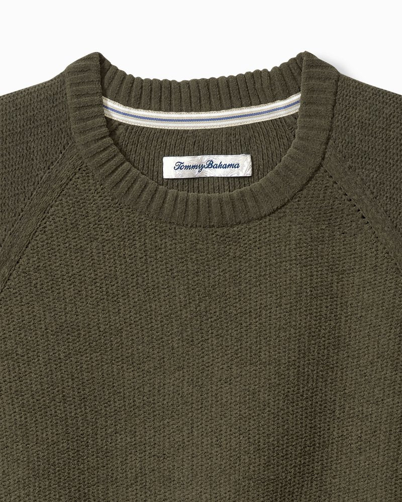 Tommy Bahama | Big & Tall Shoreline Crew Sweater / Forest Night