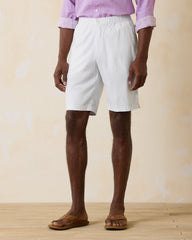 Tommy Bahama | Big & Tall Linen in Paradise E-Waist Shorts / White