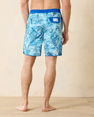 Tommy Bahama | Big & Tall Baja Bird's Eye View Boardshorts / Aqua Splash