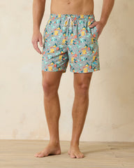 Tommy Bahama | Big & Tall Naples Tales of a Cocktail Swim Trunks / Concrete Grey