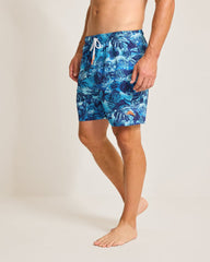 Tommy Bahama | Big & Tall Naples Ocean Escape Swim Trunks / Eclipse