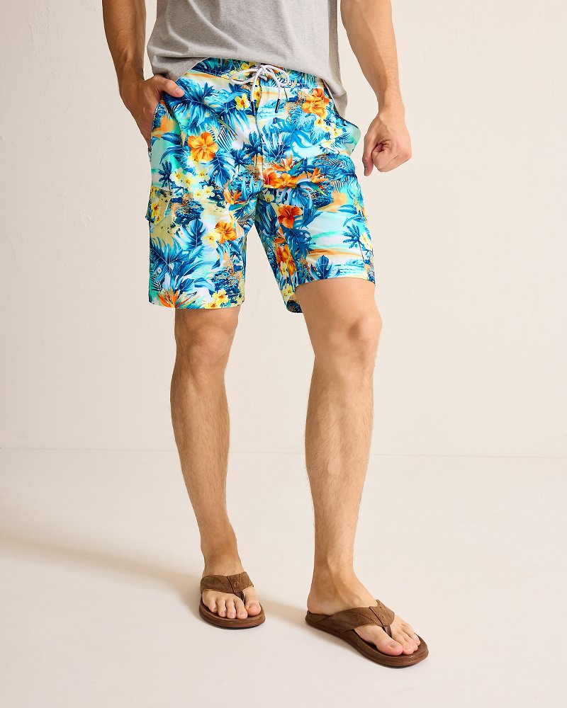 Tommy Bahama | Big & Tall Baja Surfside Sounds Boardshorts / Kohala Teal