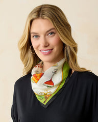 Tommy Bahama | Cocktail Hour Silk Bandana / Citrus Twist
