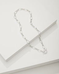 Tommy Bahama | Sanibel Island Crystal Link Necklace / Silver