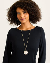 Tommy Bahama | Moments in Paradise Mother of Pearl and Shell Pendant Necklace / Gold