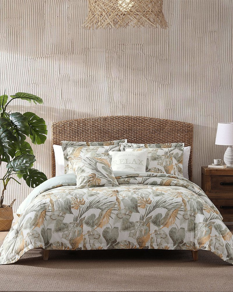Tommy Bahama | Raw Coast 5-Piece Full/Queen Comforter Set / Green