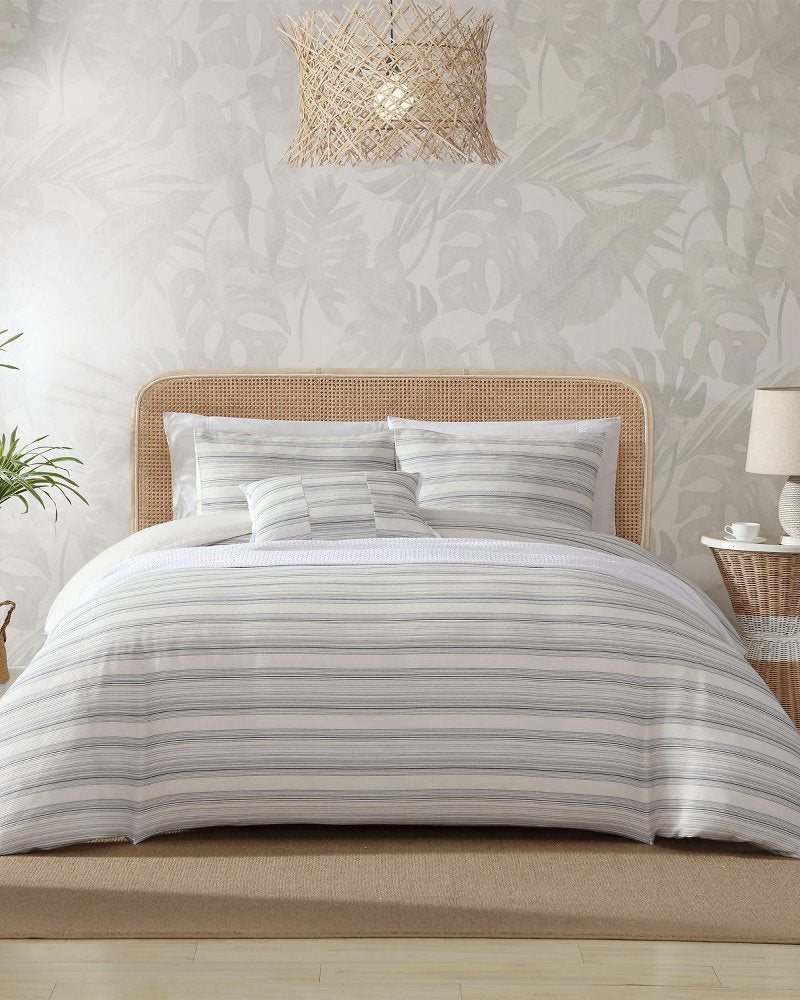 Tommy Bahama | Island Micro Waffle 4-Piece King Comforter Set / Coconut