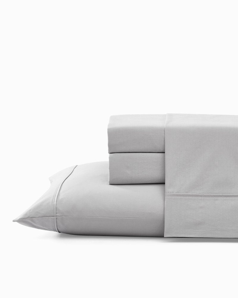 Tommy Bahama | Solid 4-Piece King Sheet Set / Dove Grey