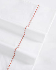 Tommy Bahama | Solid 4-Piece King Sheet Set - Orange / Orange Flame/White