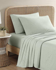 Tommy Bahama | Island Cays King Sheet Set / Spring Green