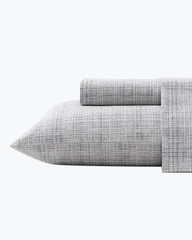Tommy Bahama | Raffia Linen Queen Sheet Set / Grey