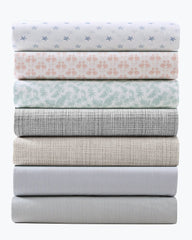 Tommy Bahama | Raffia Linen Queen Sheet Set / Khaki
