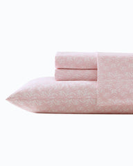 Tommy Bahama | Lovely Palms 4-Piece Queen Sheet Set / Pink