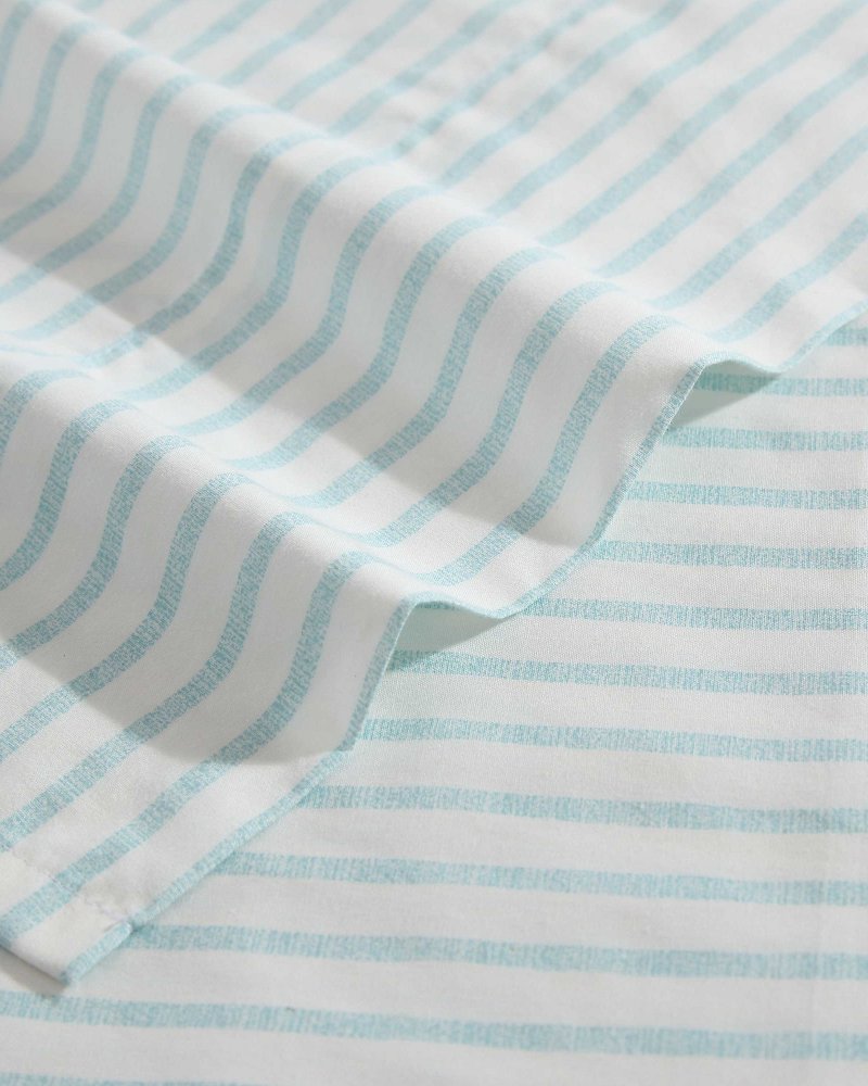 Tommy Bahama | Cool Beach Stripe 4-Piece King Sheet Set / Stripe Blue