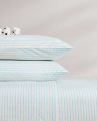 Tommy Bahama | Cool Beach Stripe 4-Piece King Sheet Set / Stripe Blue