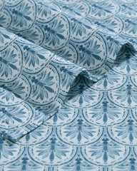 Tommy Bahama | Coastal Batik Blue 4-Piece King Sheet Set / Blue