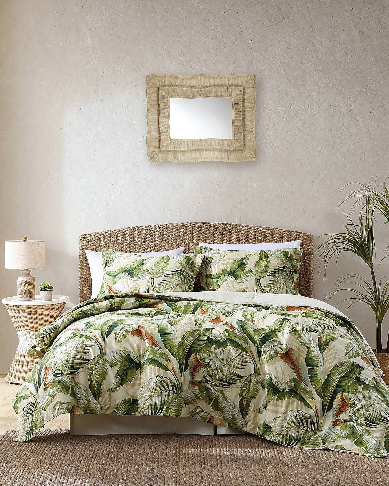 Tommy Bahama | Palmiers California King Comforter Set / Green