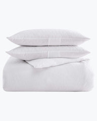 Tommy Bahama | Wicker Woven 3-Piece Full/Queen Comforter Set / White