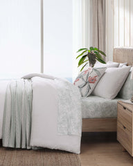 Tommy Bahama | Wicker Woven 3-Piece King Comforter Set / White