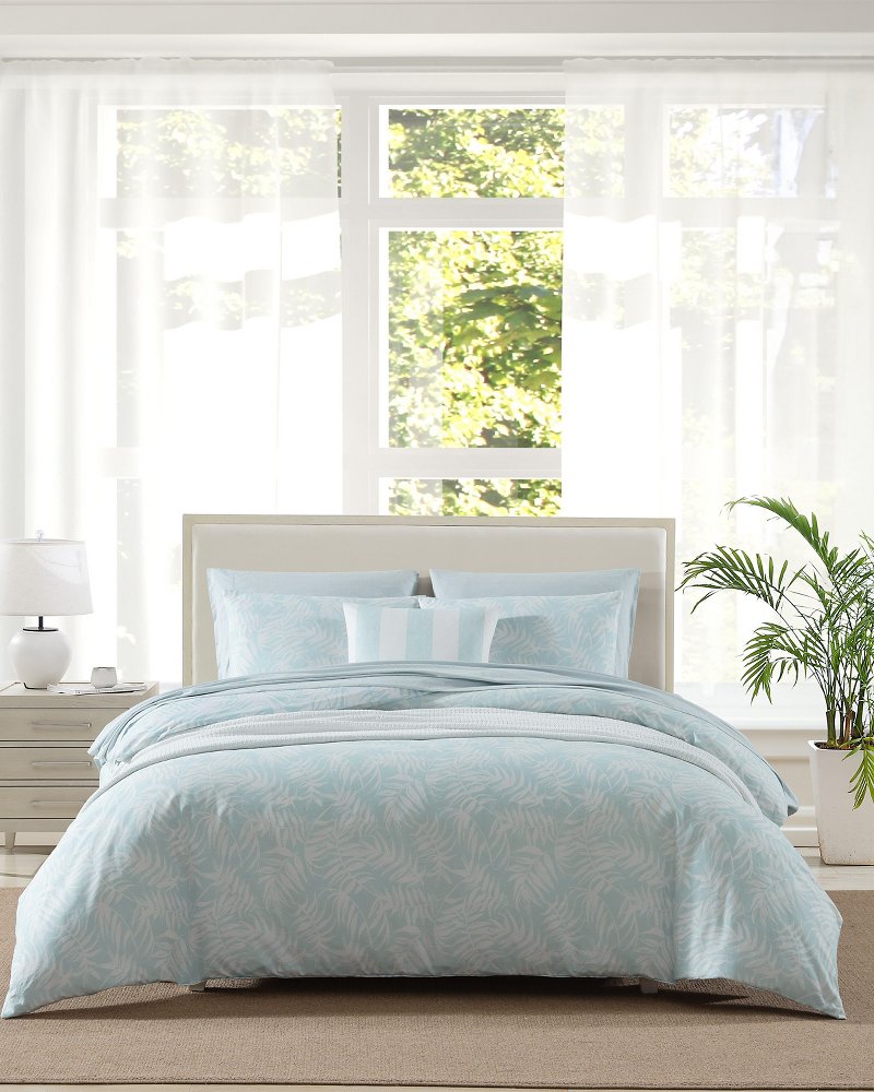 Tommy Bahama | Art of Palms 3-Piece King Comforter Set / Blue
