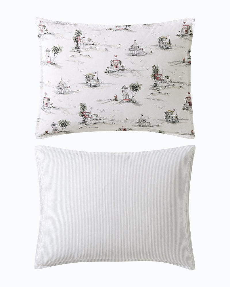Tommy Bahama | Beach Club 3-Piece King Comforter Set / Grey