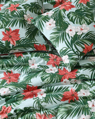 Tommy Bahama | Festive Palms Reversible King 3-Piece Comforter Set / Multicolor