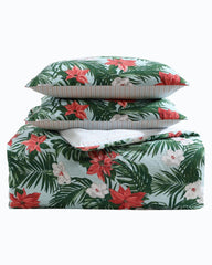 Tommy Bahama | Festive Palms Reversible King 3-Piece Comforter Set / Multicolor