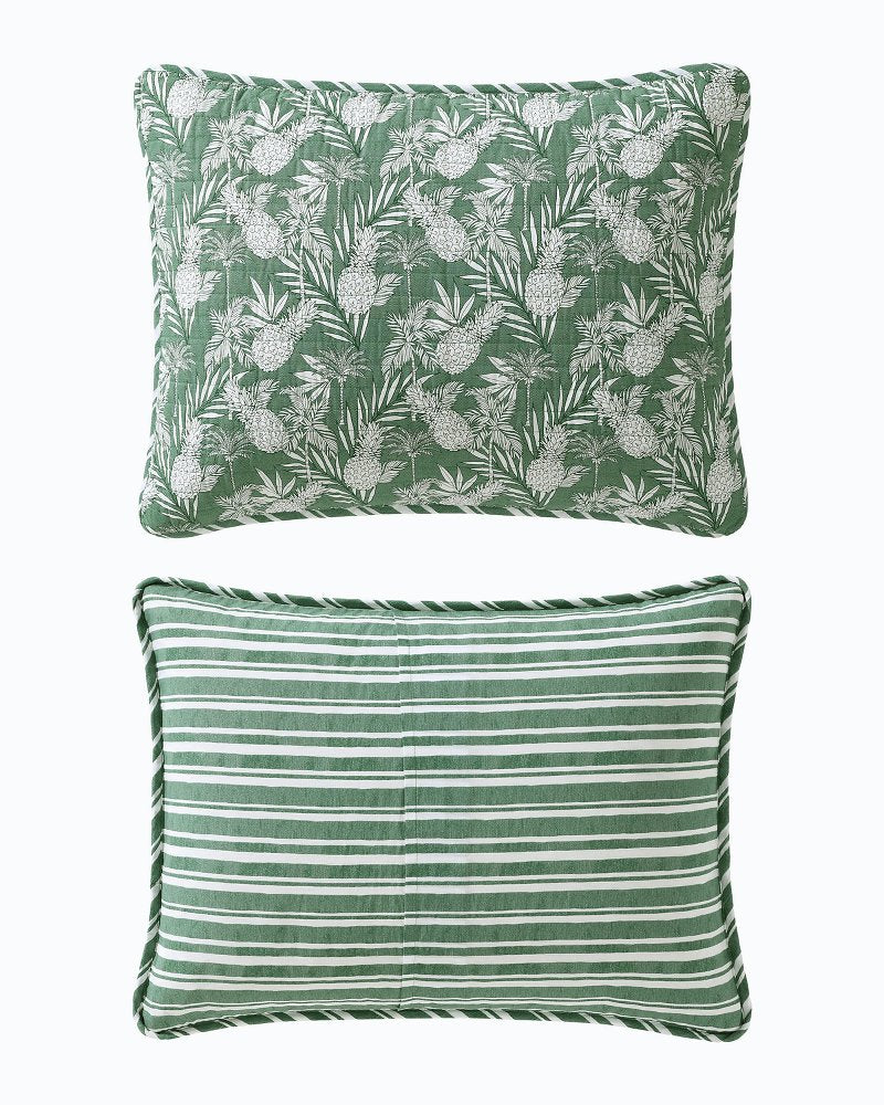 Tommy Bahama | Pineapple Venture 2-Piece Twin Quilt Set / Green