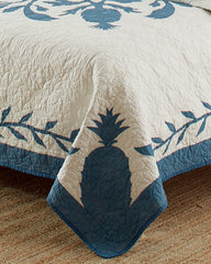 Tommy Bahama | Aloha Pineapple Full/Queen Quilt / Blue