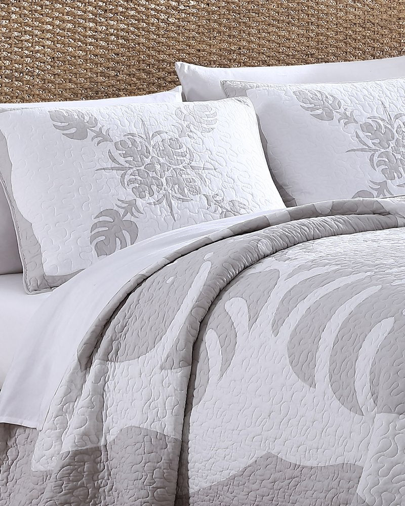 Tommy Bahama | Molokai Full/Queen Quilt / Grey